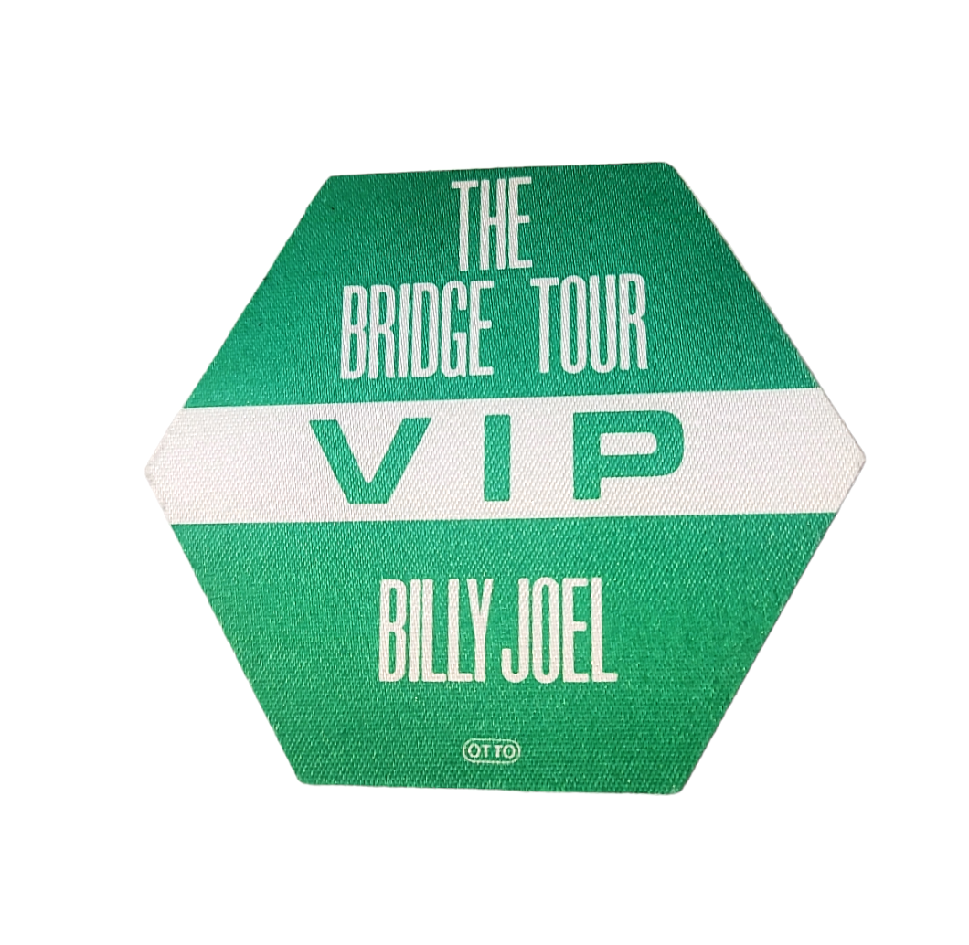 Billy Joel The Bridge Tour 1986 Backstage Pass OTTO