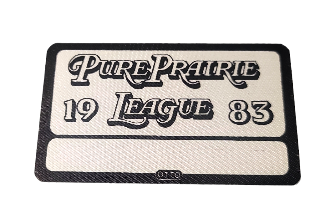 Pure Prairie League Tour 1983 Backstage Pass OTTO