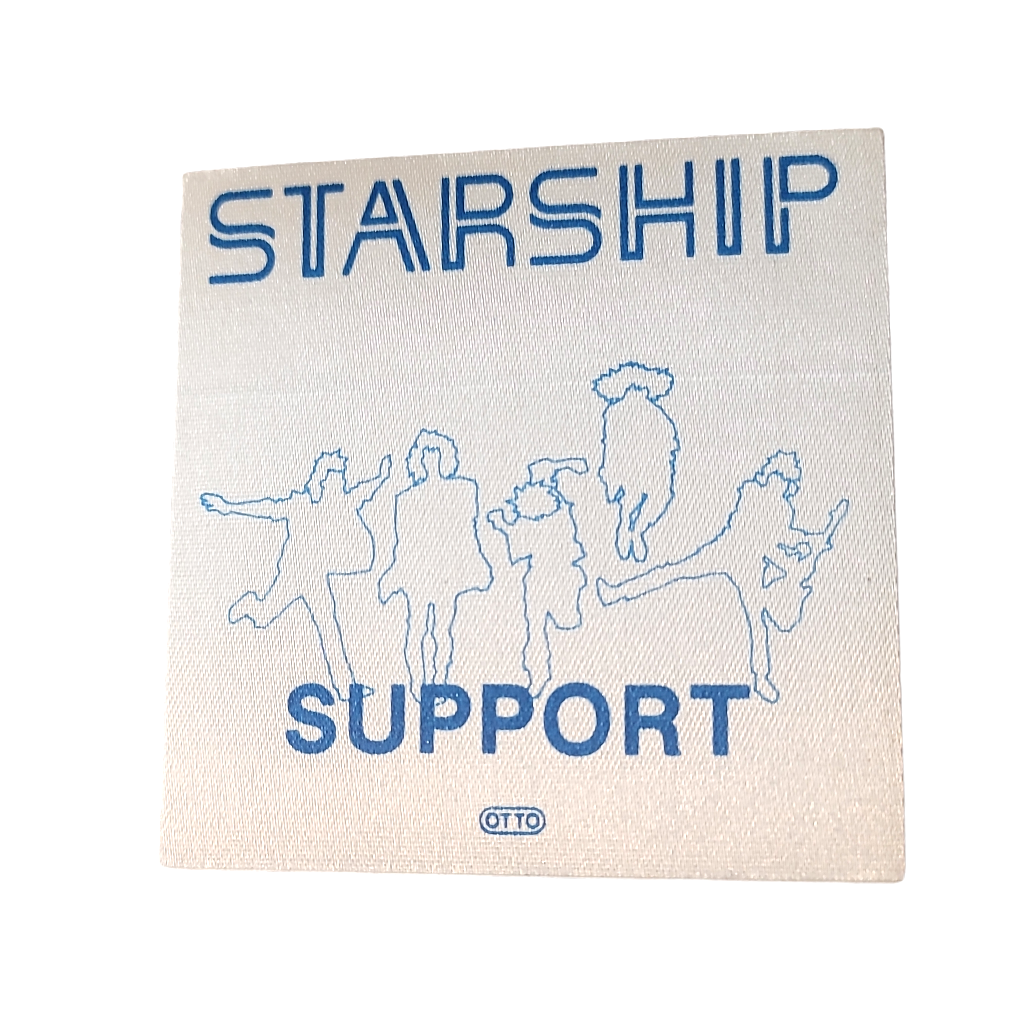 Starship Tour 1986 Support Backstage Pass OTTO