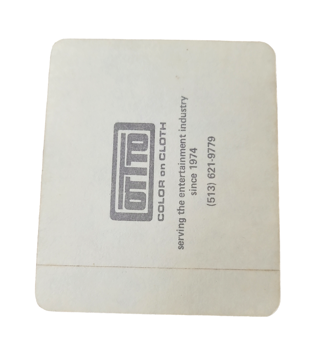 Styx Paradise Theater Tour 1981 Backstage Pass OTTO - Blue