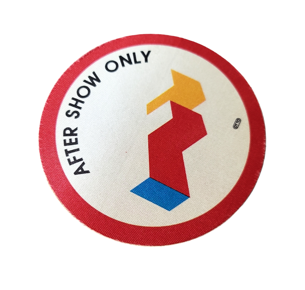 Foreigner Tour 1985 After Show Backstage Pass - Red
