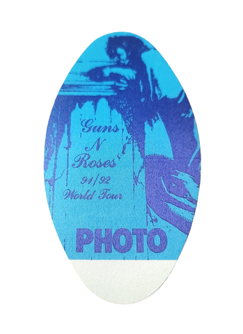 Guns N Roses World Tour 1991-92 Backstage Pass OTTO