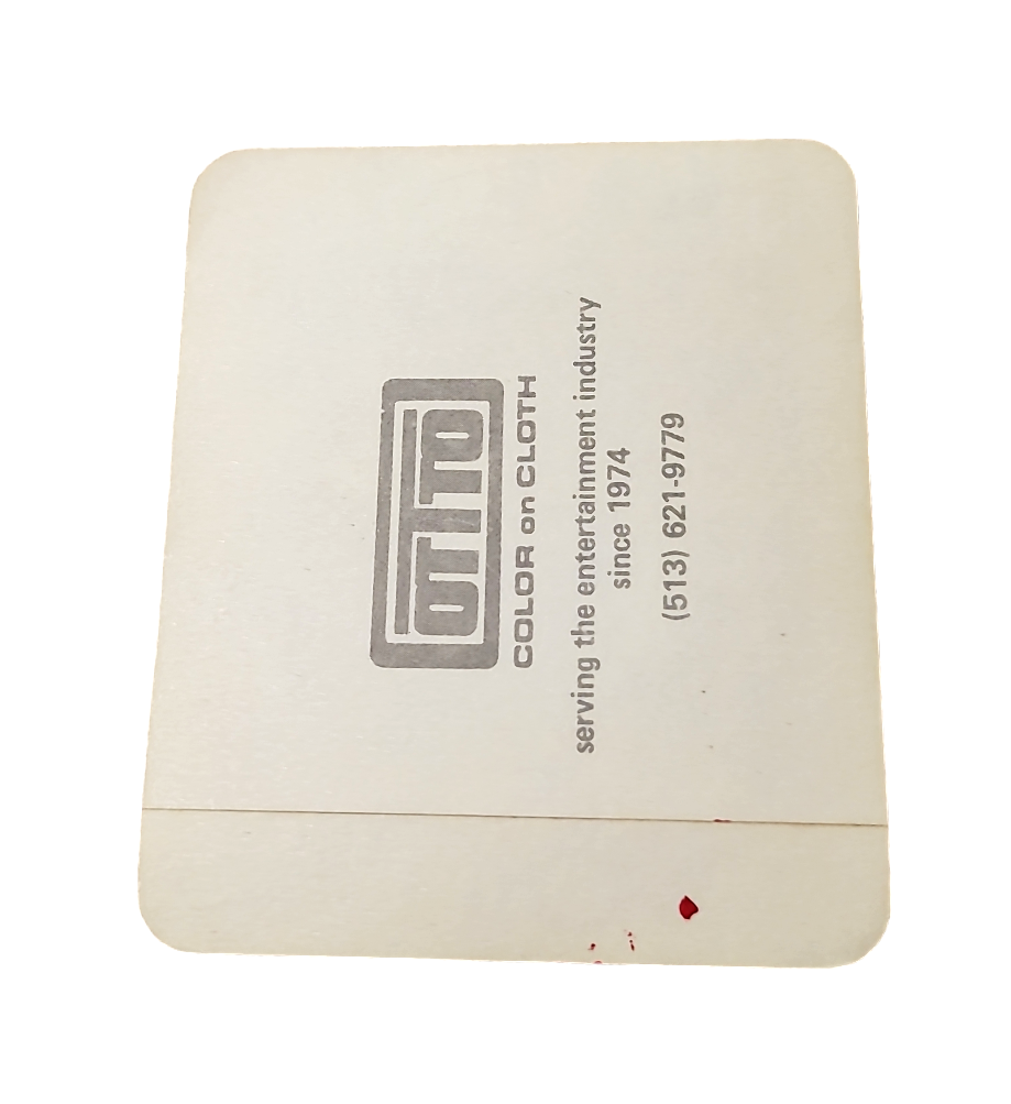 Styx Paradise Theater Tour 1981 Backstage Pass OTTO - Yellow