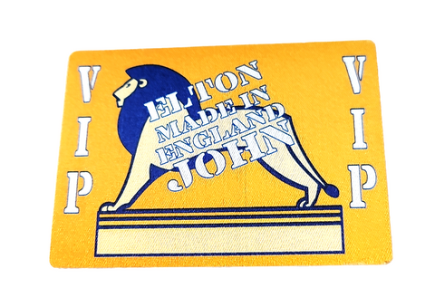 Elton John Made in England Tour 1995 VIP Backstage Pass