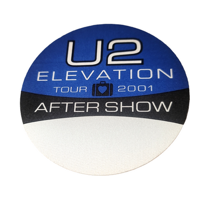 U2 Elevation Tour 2001 Backstage Pass OTTO blue