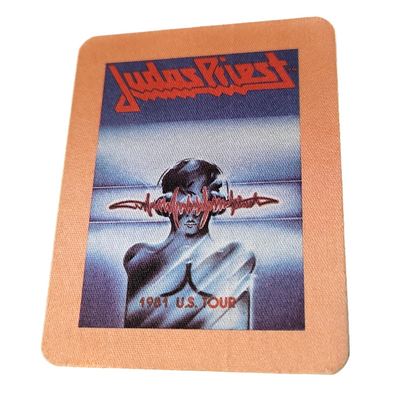 Judas Priest Concert US Tour 1981 Backstage Pass