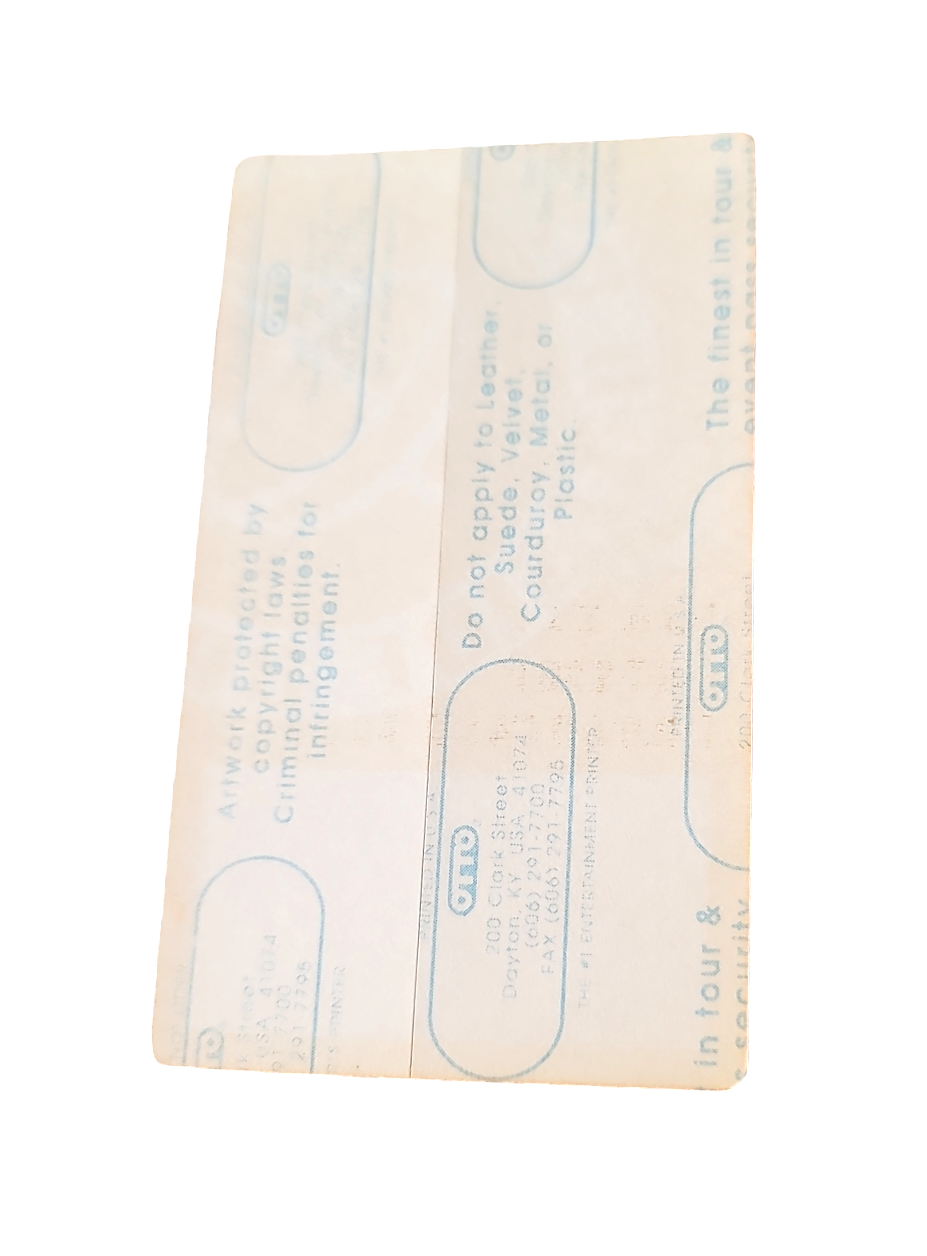 U2 Zoo TV Tour 1992 Backstage Pass OTTO