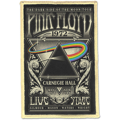 Pink Floyd Carnegie Hall - Patch Woven Sew On Applique
