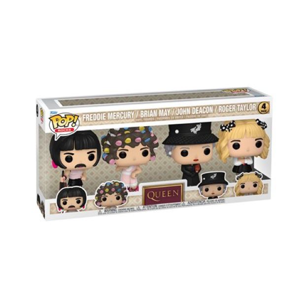 Funko Pop Rocks - Queen I Want to Break Free 4 Pack