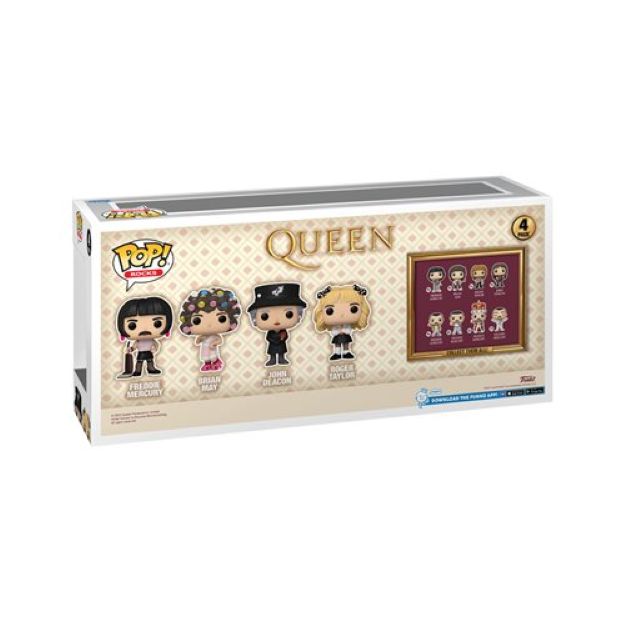 Funko Pop Rocks - Queen I Want to Break Free 4 Pack