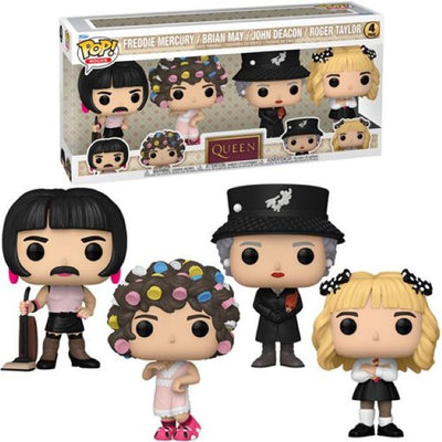 Funko Pop Rocks - Queen I Want to Break Free 4 Pack