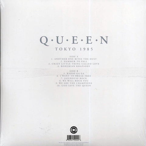 Queen - Tokyo 1985 Color Vinyl 2xLP Record Vol 2 Limited Edition