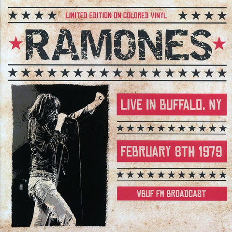 Ramones - Live in Buffalo NY 1979 Color Vinyl LP Record