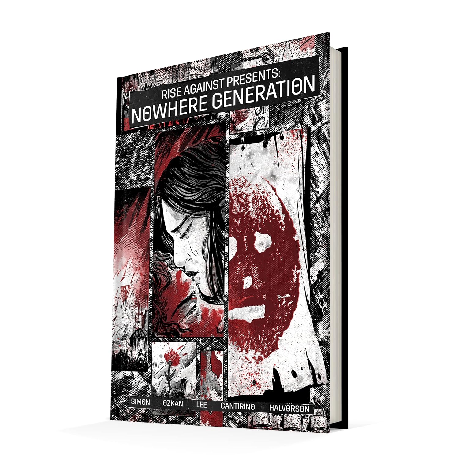 Rise Against  Nowhere Generation Graphic Novel Book - Hardcover