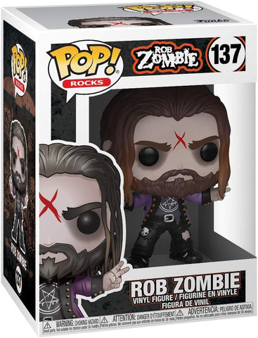 Funko Pop Rocks - Rob Zombie #137
