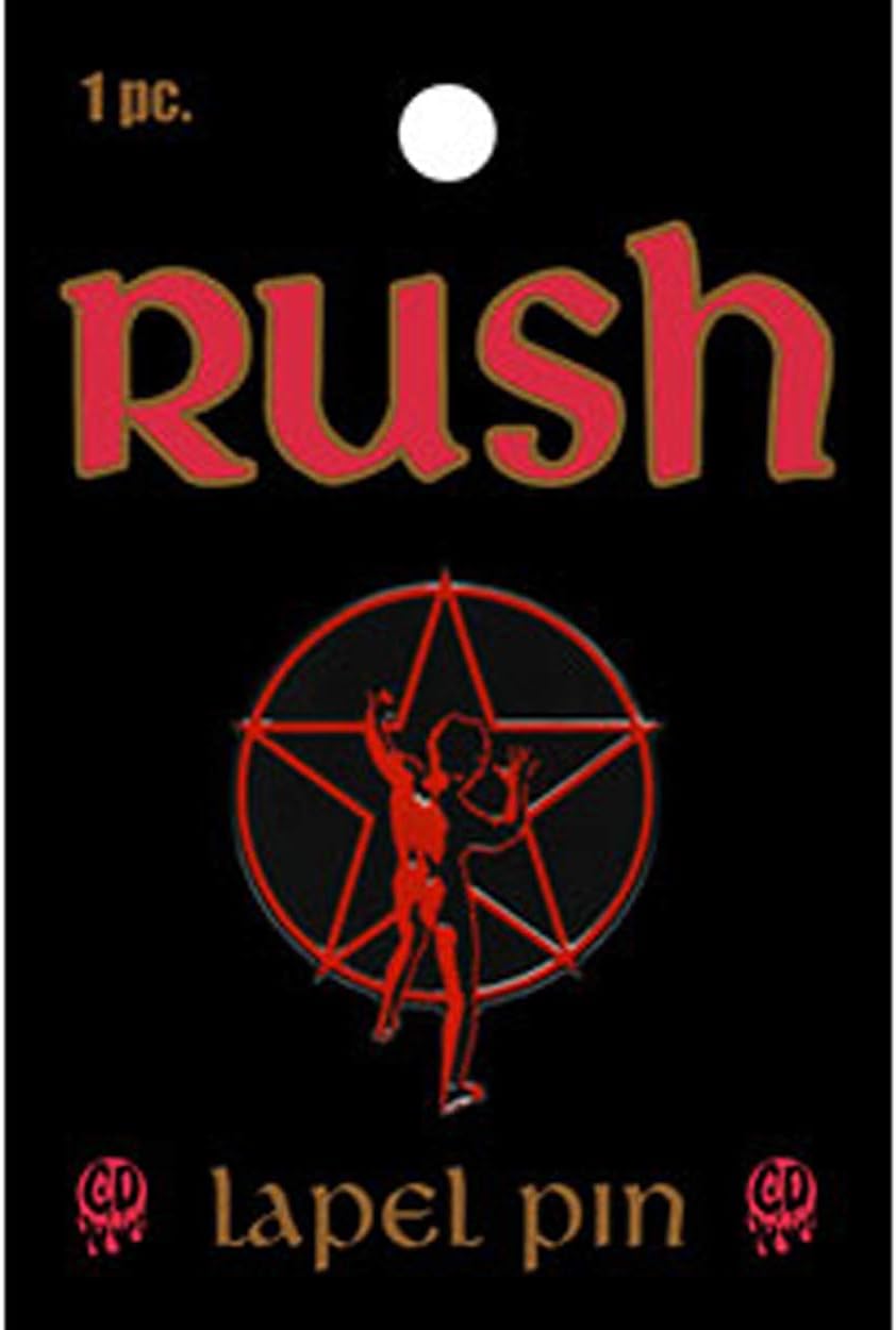 RUSH Starman Logo - Lapel Pin