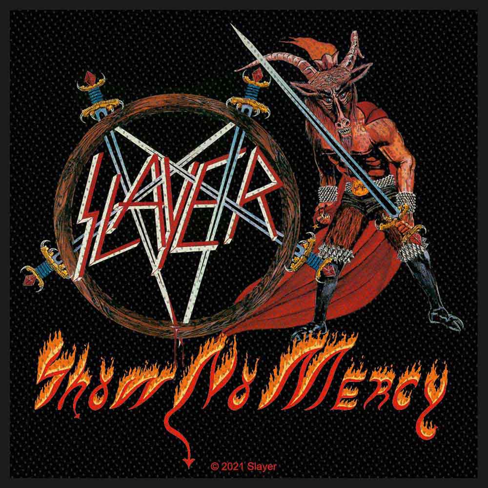 Slayer - Show No Mercy Sew On Patch