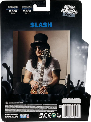 McFarlane Music Maniacs Slash Action Figure Limited Edition