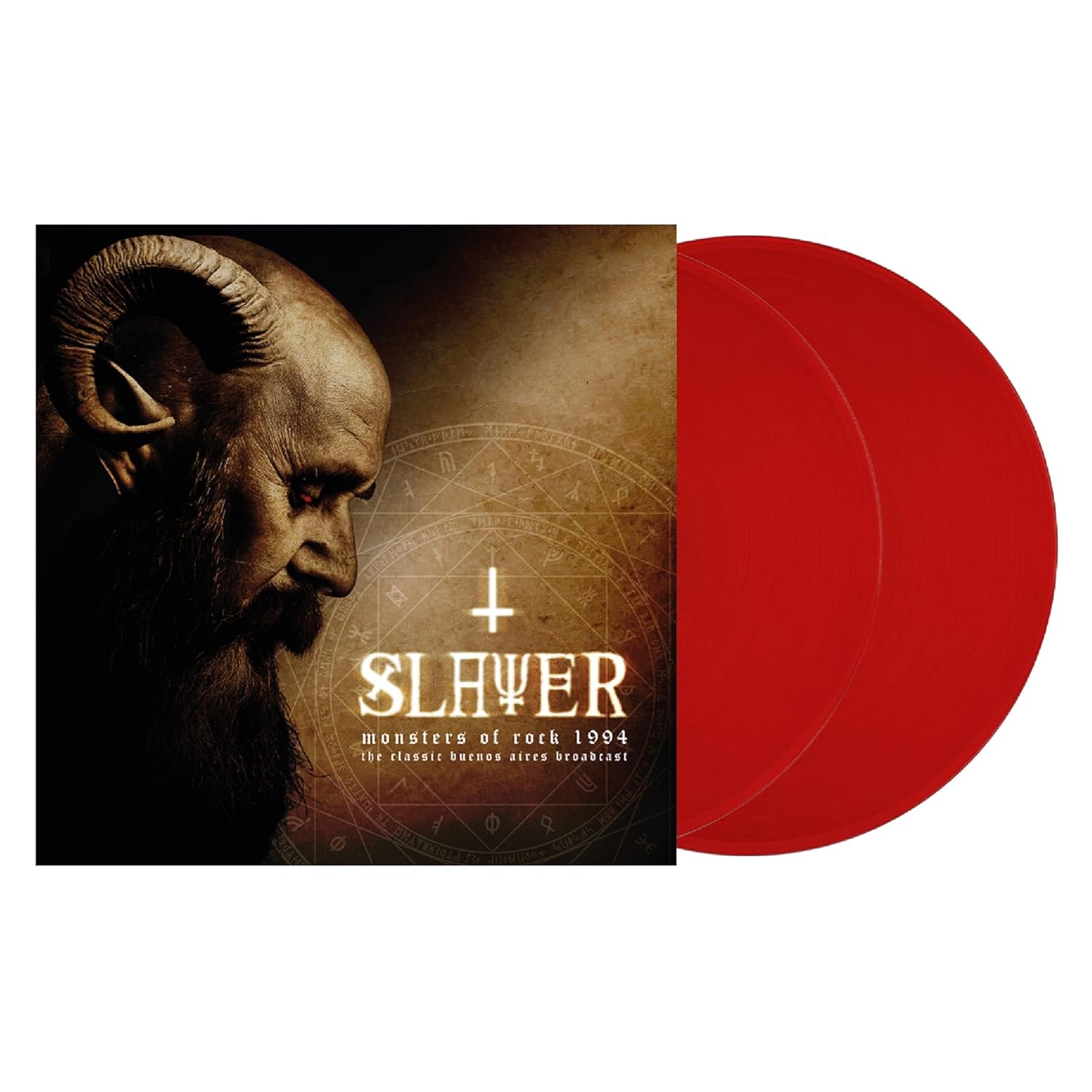 Slayer - Monsters of Rock 1994 Classic Buenos Aires Broadcast Color Vinyl LP Record