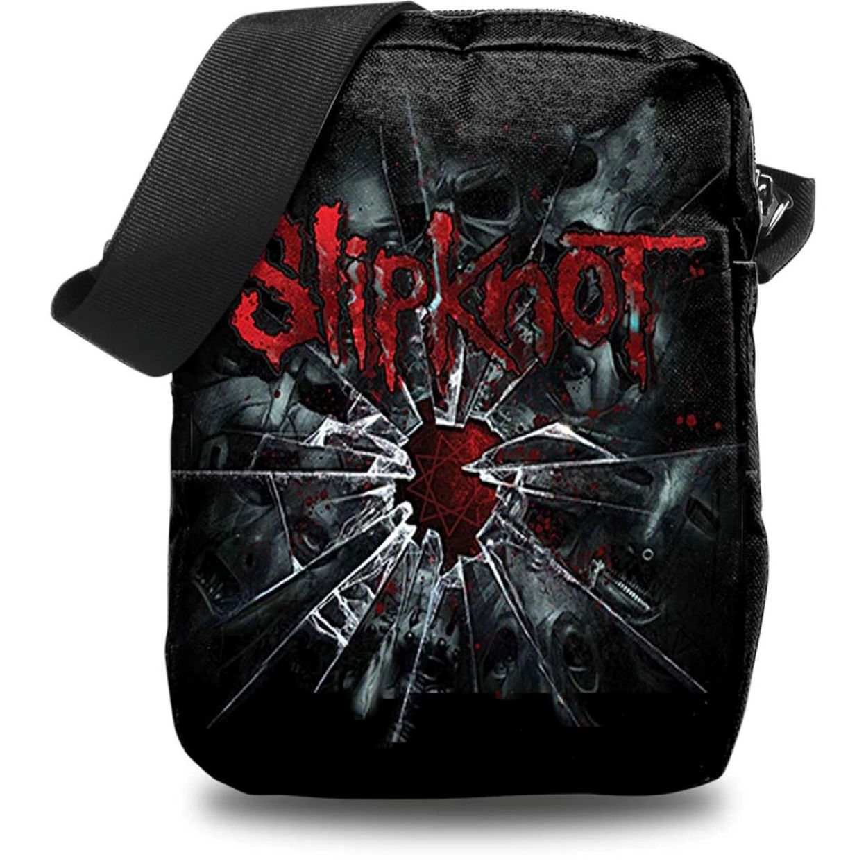 Rocksax Slipknot Shatter Crossbody Satchel Bag