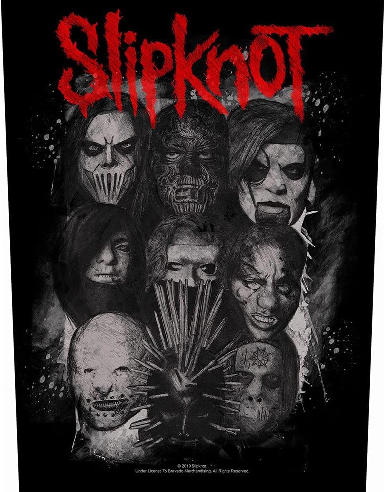 Slipknot We Are Not Your Kind Masks- Back Patch