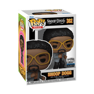 Funko Pop Rocks - Snoop Dogg Disco #382  Exclusive