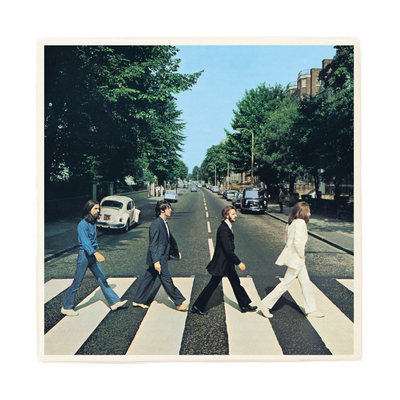Set of 2 The Beatles Abbey Road Album - Ceramic Coasters