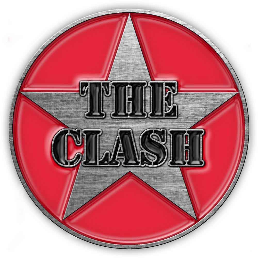 The Clash Military Logo - Lapel Pin Badge