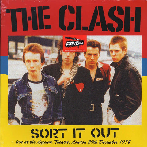 The Clash - Sort It Out -  Live At The Lyceum Theatre, London 1978 Yellow Color Vinyl LP Record