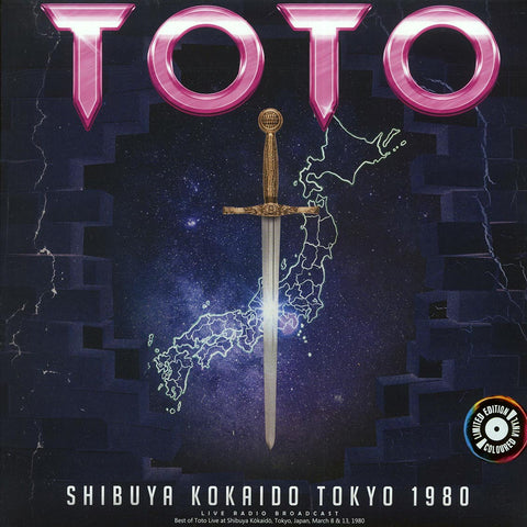 Toto - Shibuya Kokaido Tokyo 1980 Color Vinyl LP Record