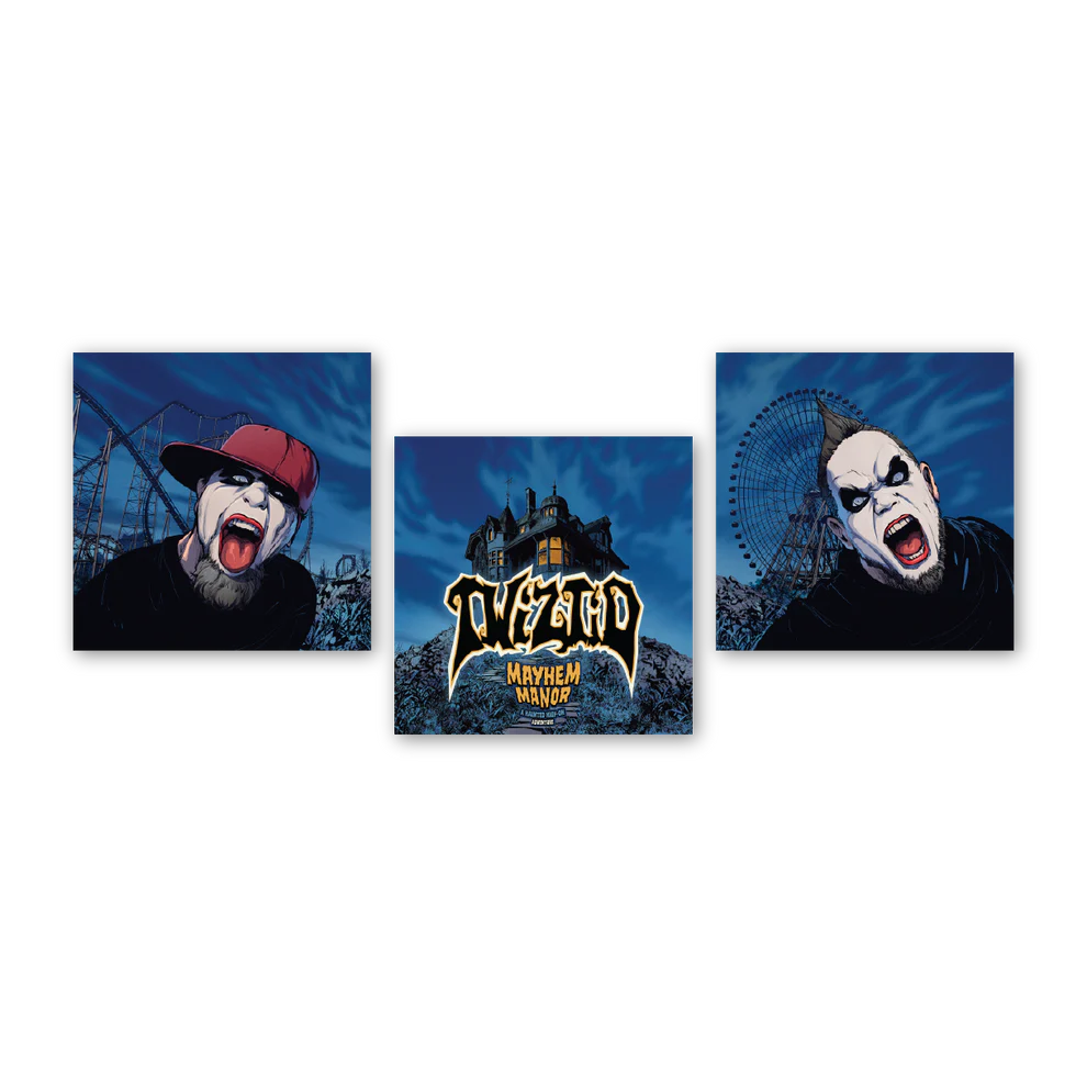 Twiztid: Mayhem Manor - Signed Graphic Novel (Platinum Edition) +Vinyl +Cards Bundle