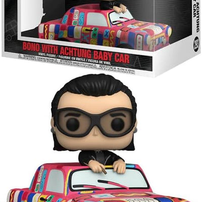 Funko Pop Rides - U2 Bono with Achtung Baby Car #293