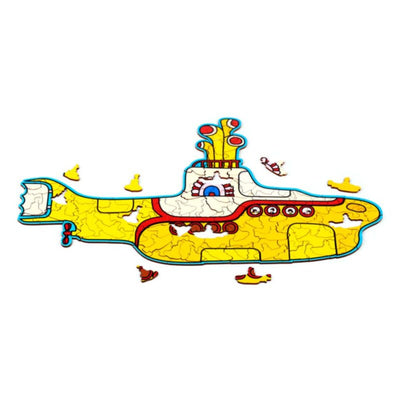 The Beatles Yellow Submarine Wooden Jigsaw Puzzle