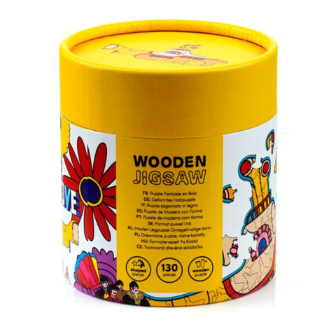 The Beatles Yellow Submarine Wooden Jigsaw Puzzle