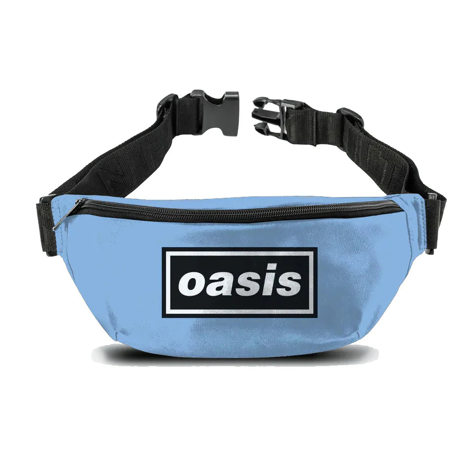 Rocksax Oasis Logo Bum Bag Fanny Pack Blue Moon