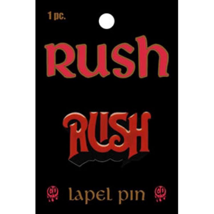 RUSH  Logo - Lapel Pin