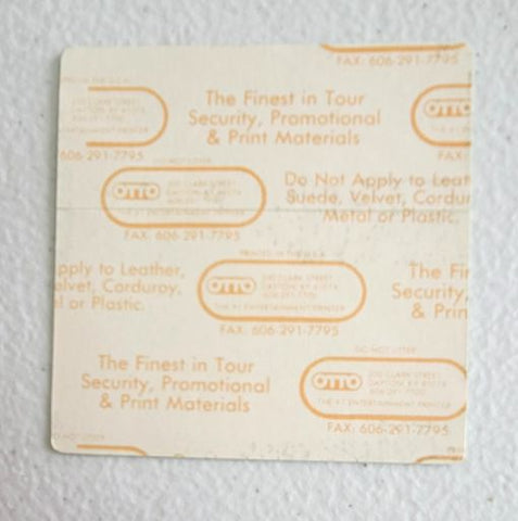 KISS Hot in the Shade Tour 1990 Backstage Pass OTTO