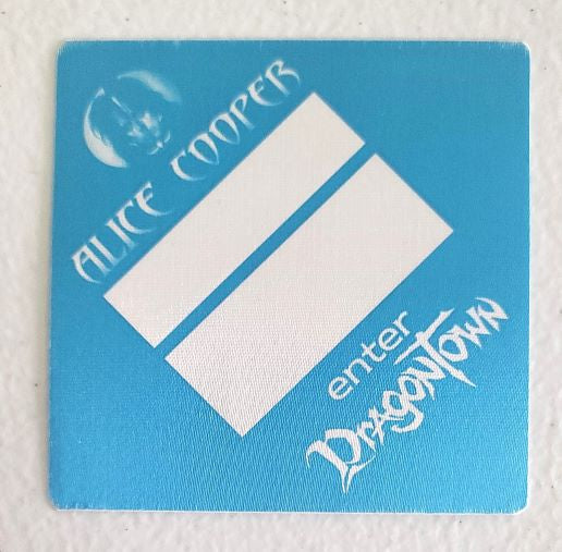 Alice Cooper Enter Dragontown Tour 2002 Backstage Pass OTTO