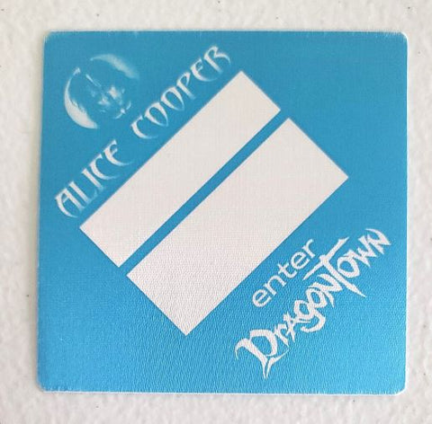 Alice Cooper Enter Dragontown Tour 2002 Backstage Pass OTTO