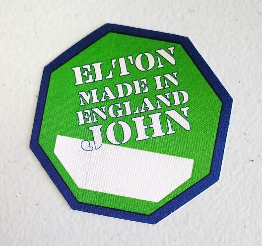 Elton John Made in England Tour 1995 Backstage Pass