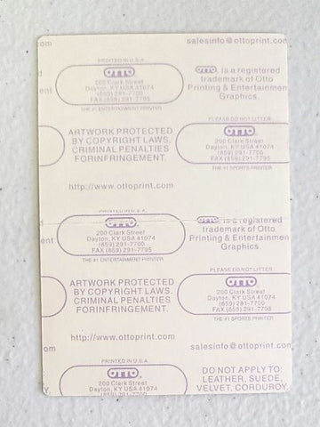 Dave Matthews & Tim Reynolds Acoustic Tour 2003 Backstage Pass OTTO