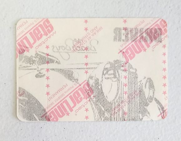 The Beach Boys Driver 80s Tour Backstage Pass