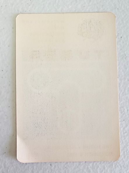 Tubes Radio Promo Tour 1981 Harrisburg PA Backstage Pass