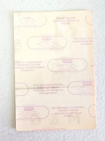 Travis Tritt From the Beginning M & G Tour 1995 Backstage Pass OTTO