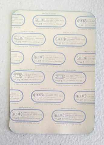 Midnight Star Headlines Tour 1986 Backstage Pass OTTO