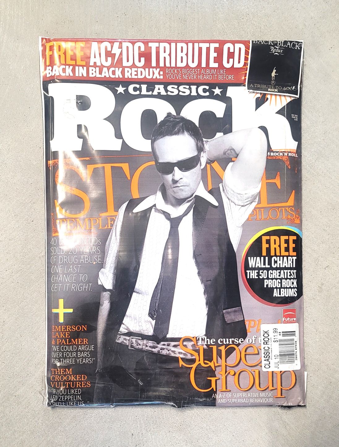 Classic Rock Magazine - Featuring Stone Temple Pilots  July 2010