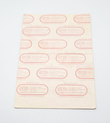 Neil Young & Crazy Horse Tour 1986 Guest Backstage Pass OTTO