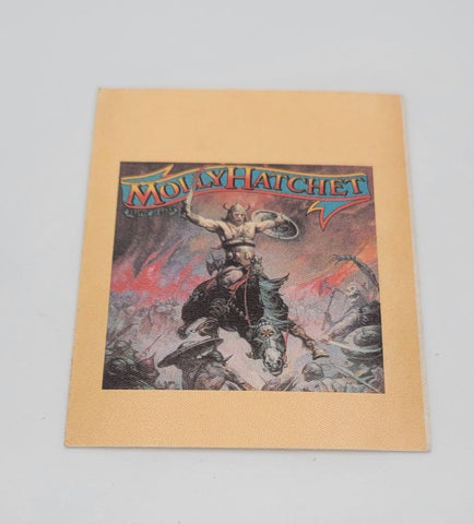 Molly Hatchet Tour 1981 Backstage Pass