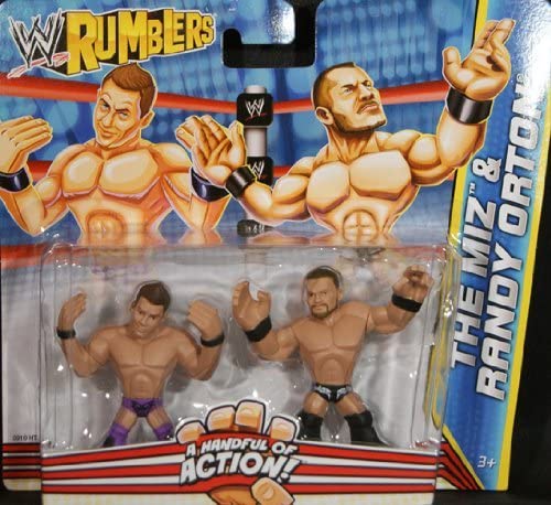 WWE Rumblers The Miz & Randy Orton Action Figure Set