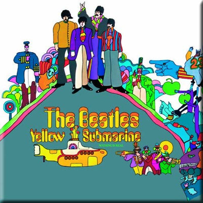 The Beatles Yellow Submarine Album Cover Fridge Magnet